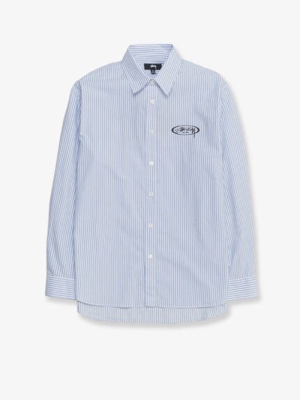 STUSSY Standard Striped Cotton Shirt