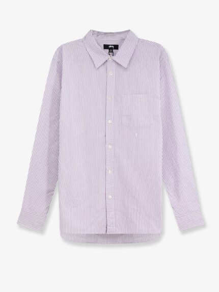 STUSSY Standard Striped Cotton Shirt