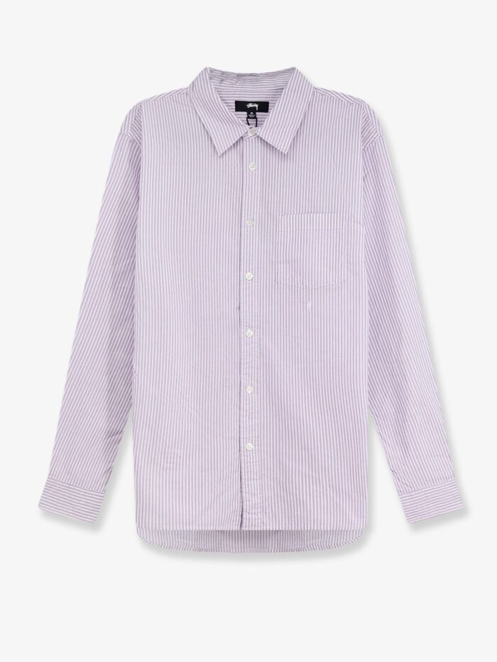 stussy standard striped cotton shirt STUSSY Standard Striped Cotton Shirt