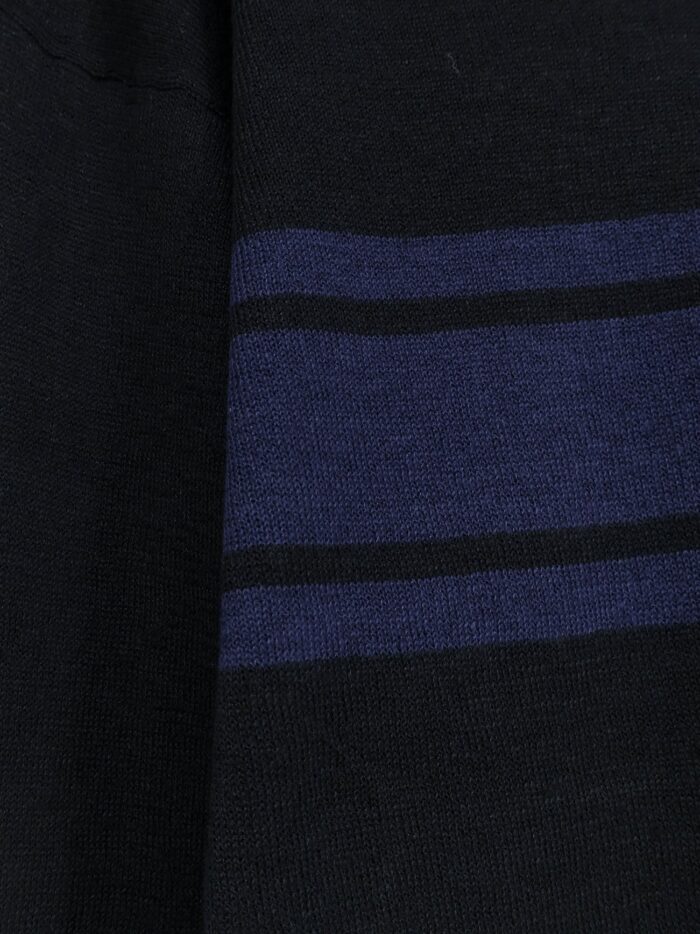 STUSSY Striped Cotton And Linen Sweater