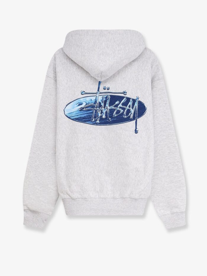 STUSSY Wave Oval Hooded Sweatshirt