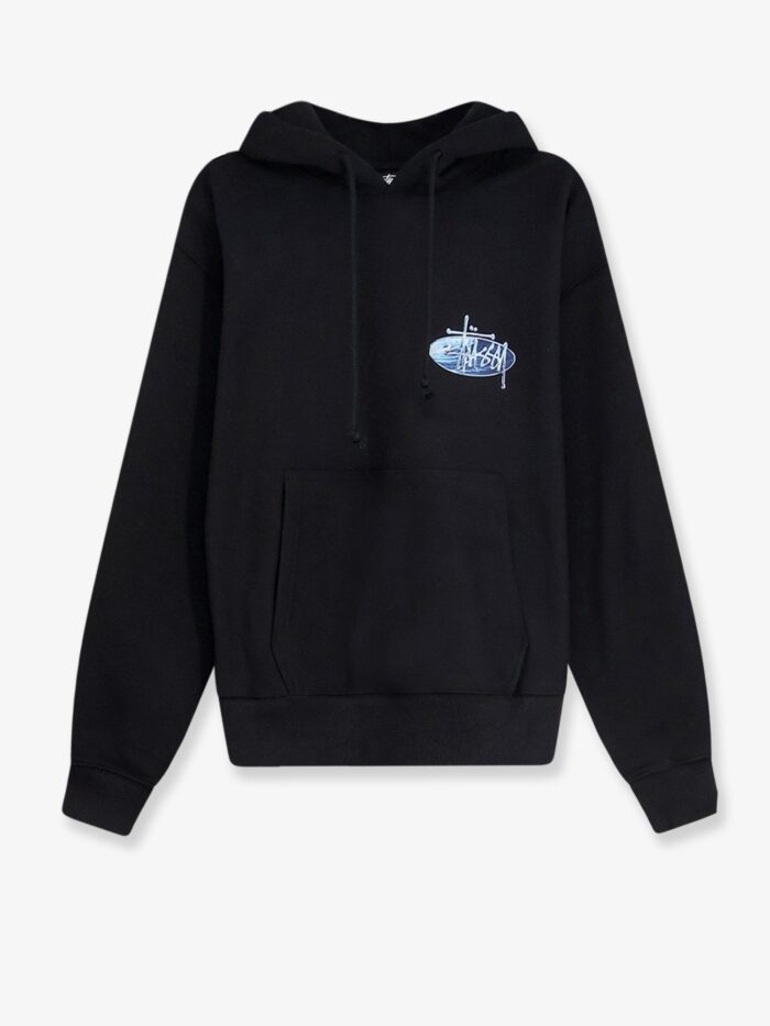 stussy wave oval hooded sweatshirt STUSSY Wave Oval Hooded Sweatshirt