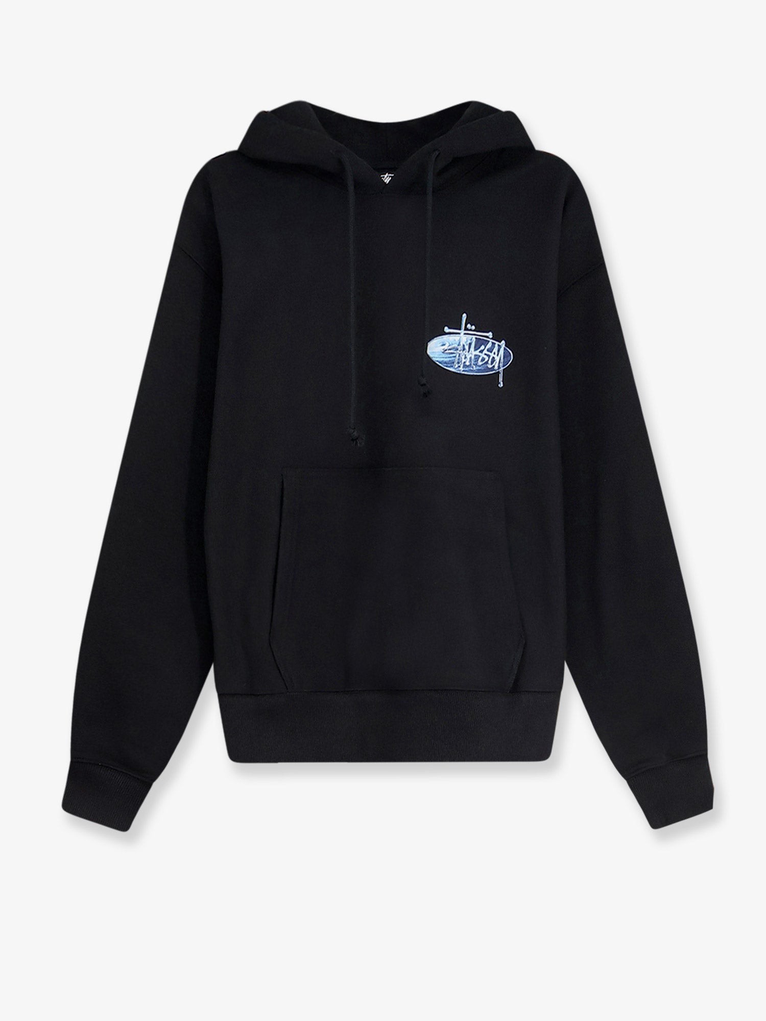 STUSSY Wave Oval Hooded Sweatshirt