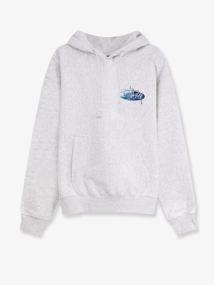 STUSSY Wave Oval Hooded Sweatshirt