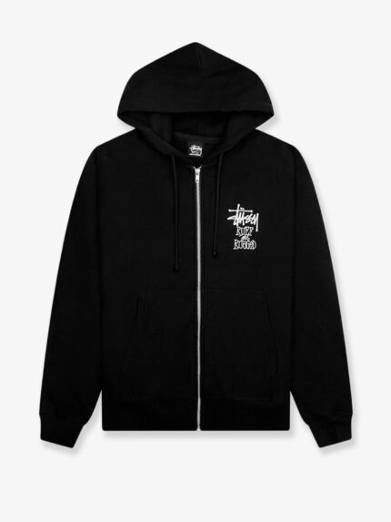 STUSSY Well Suited Cotton Blend Hooded Sweatshirt