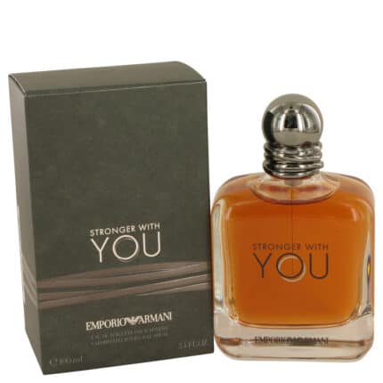 Stronger With You By Giorgio Armani - Eau De Toilette Spray 3.4 Oz