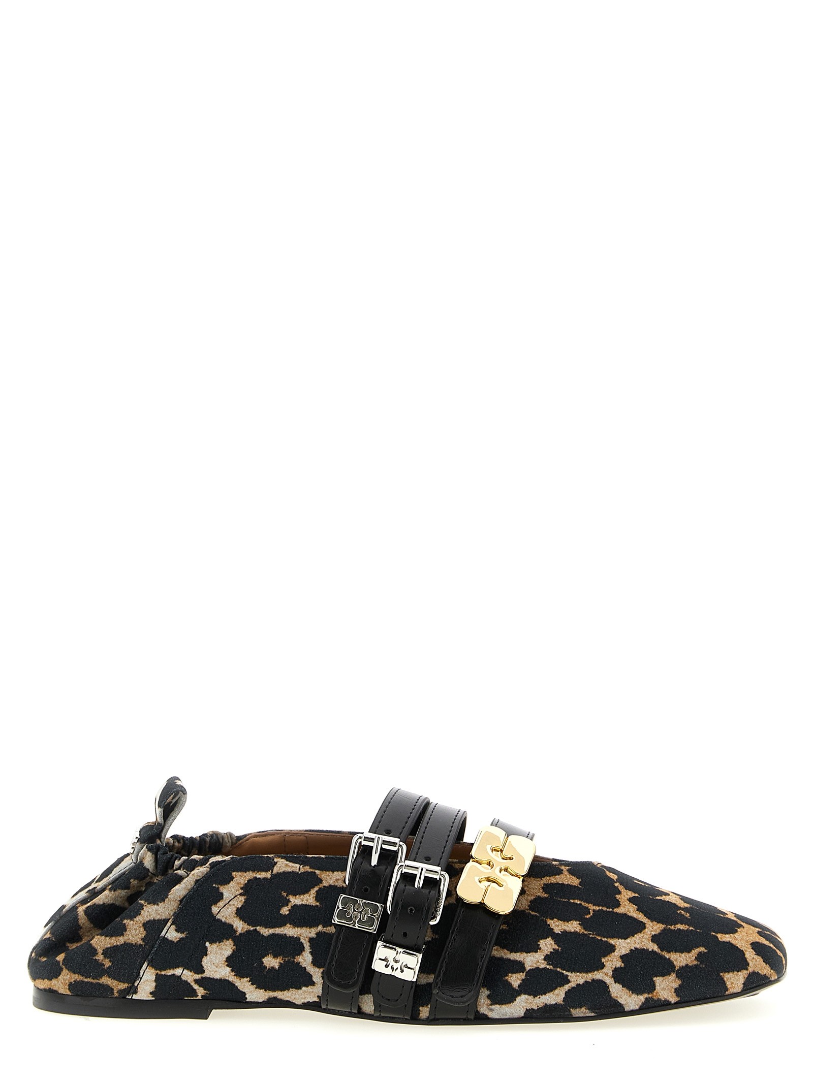GANNI 'Sue Triple' Ballet Flats