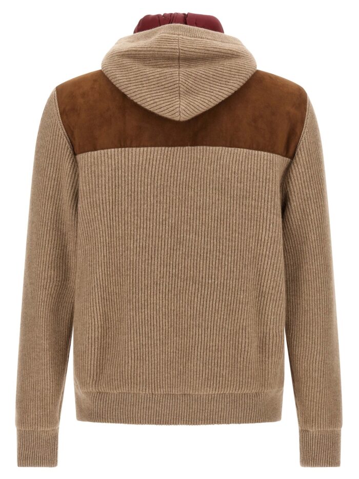 Brunello Cucinelli Suede And Cashmere Bomber Jacket