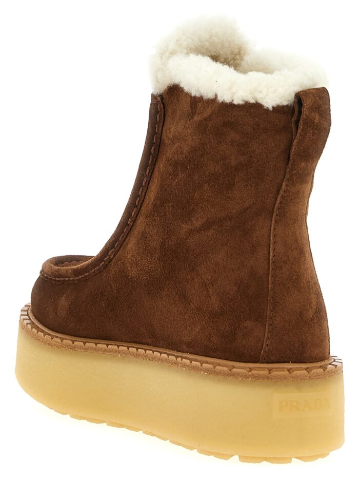 PRADA Suede Ankle Boots