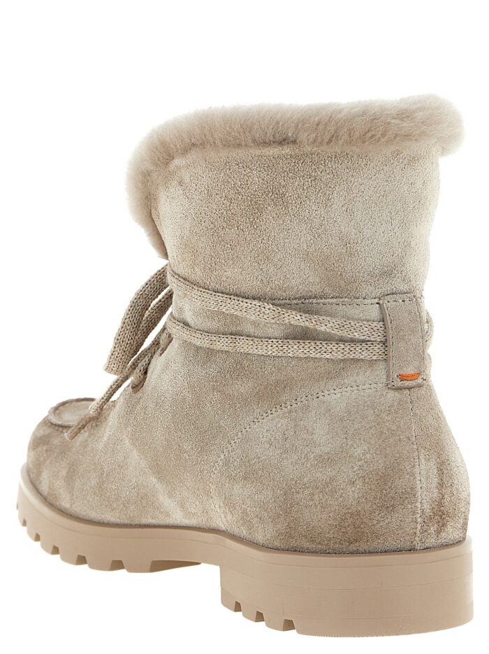 SANTONI Suede Ankle Boots