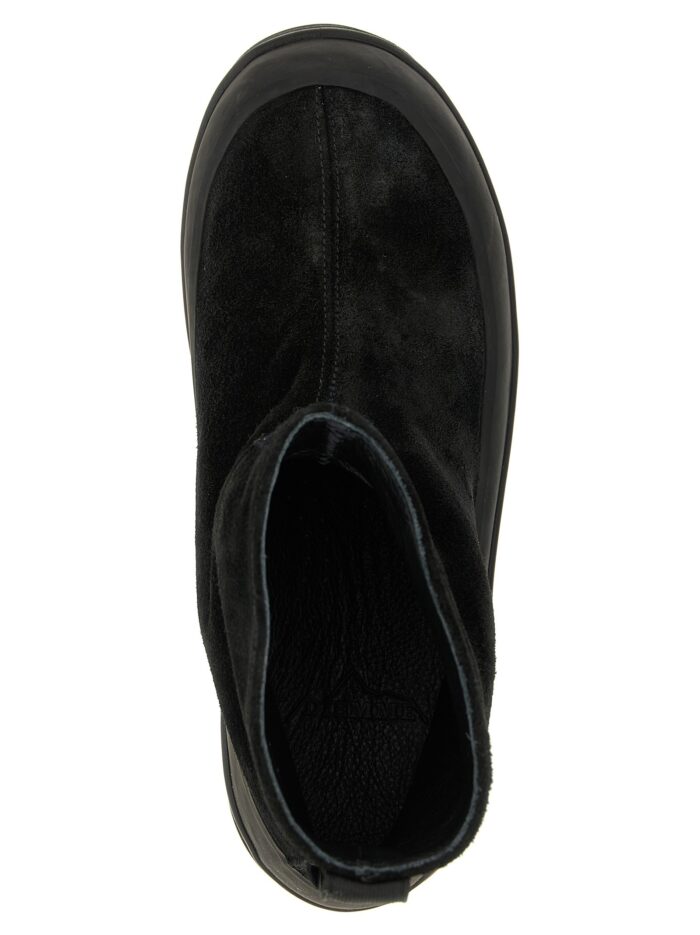 Stone Island Suede Ankle Boots