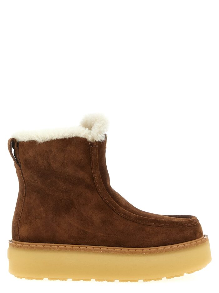 prada suede ankle boots PRADA Suede Ankle Boots
