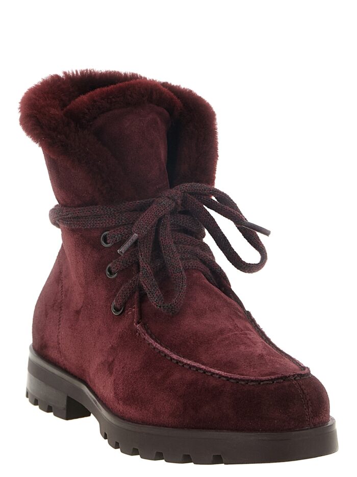 SANTONI Suede Ankle Boots