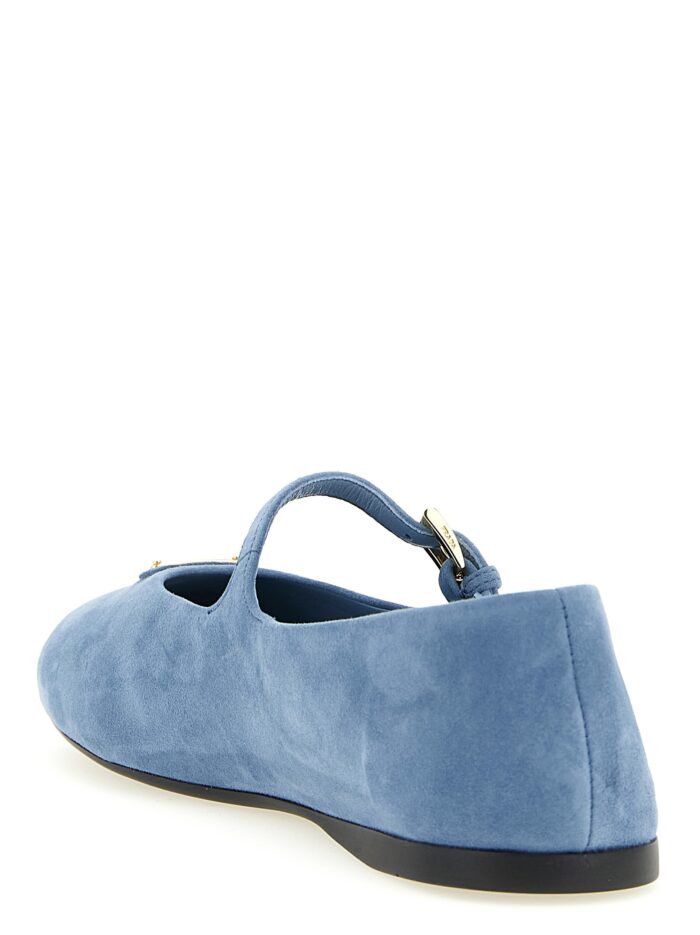 PRADA Suede Ballet Flats