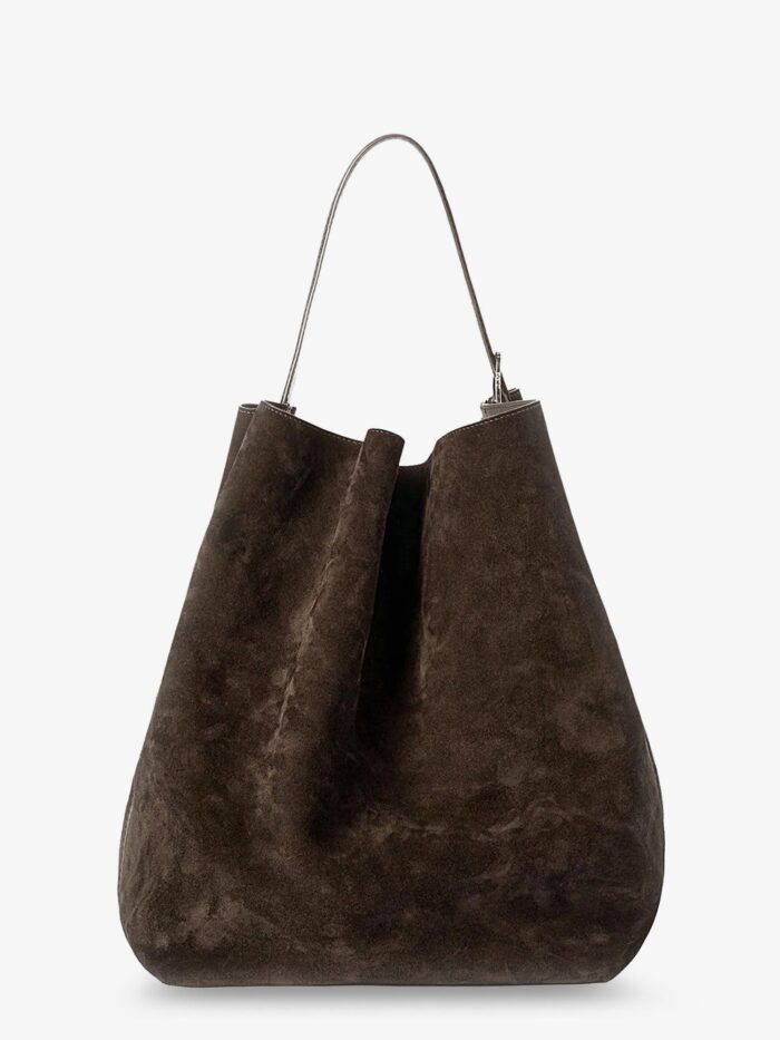 Toteme Suede Belted Tote Shoulder Bag