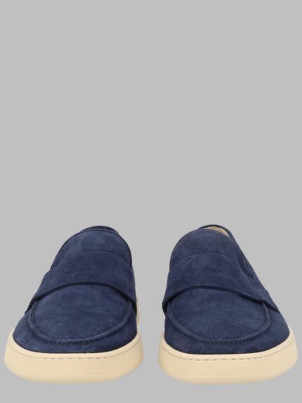 CORVARI Suede Boat Loafers