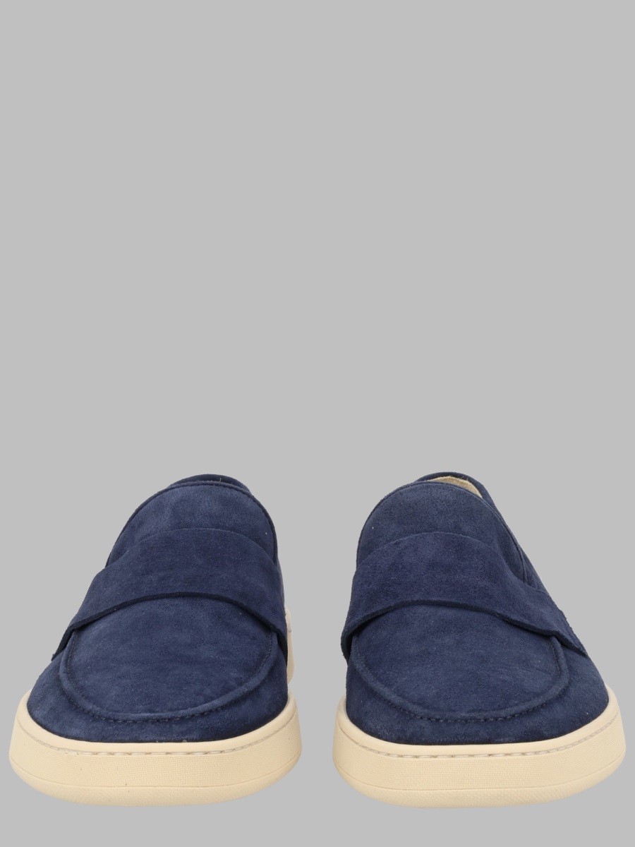 CORVARI Suede Boat Loafers