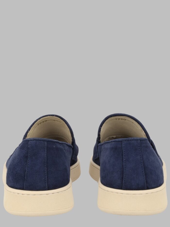 CORVARI Suede Boat Loafers