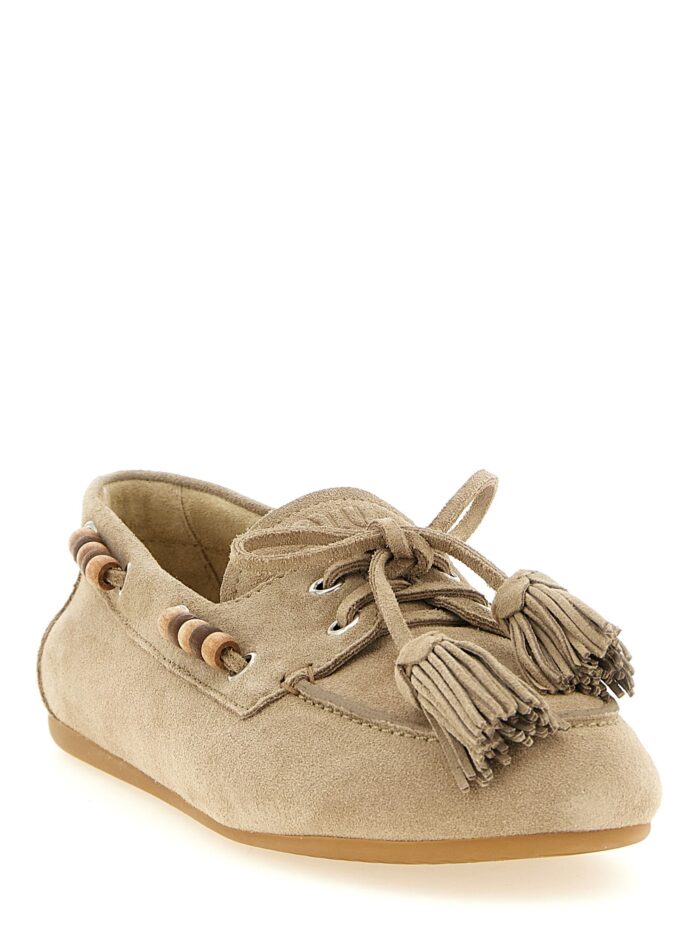 Miu Miu Suede Boat Shoe