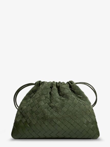 Bottega Veneta Suede Dustbag With Intrecciato Motif