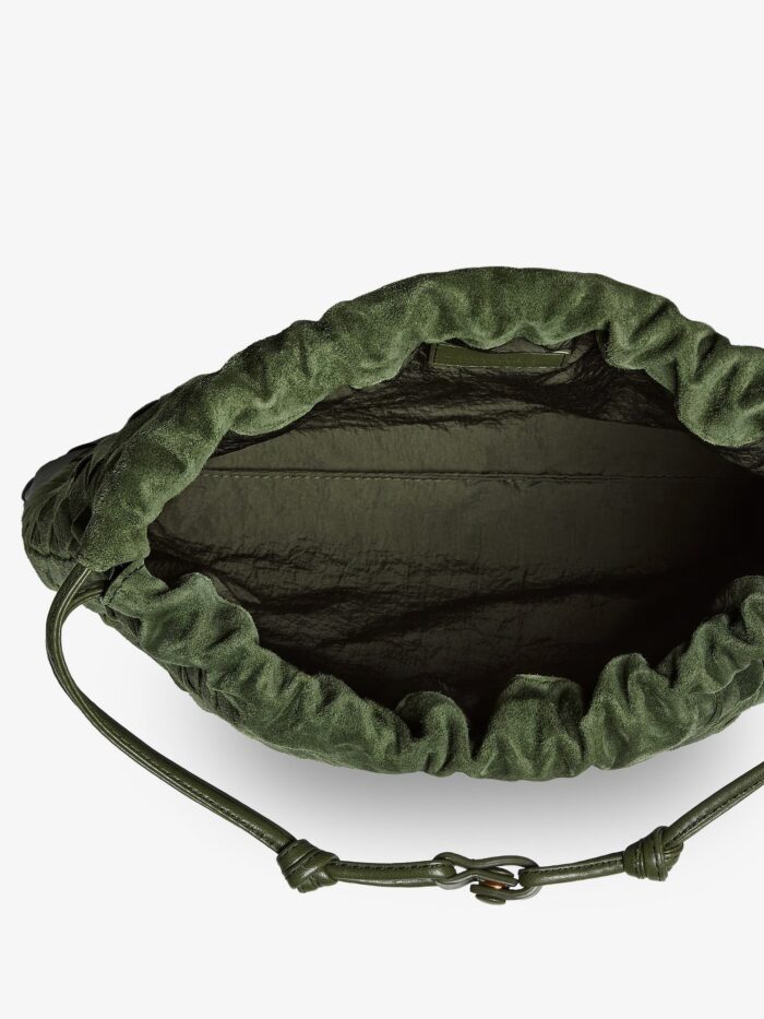 Bottega Veneta Suede Dustbag With Intrecciato Motif