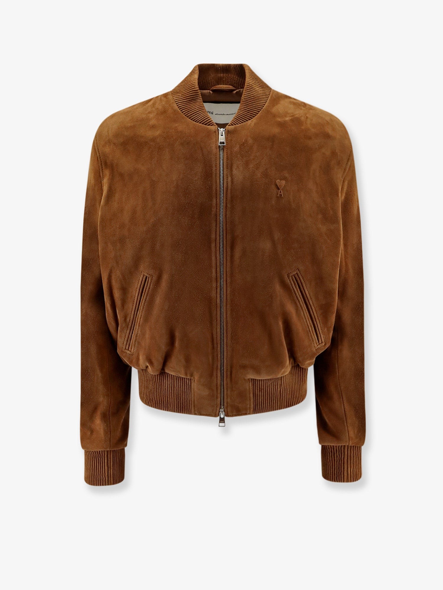 AMI PARIS Suede Goatskin Jacket