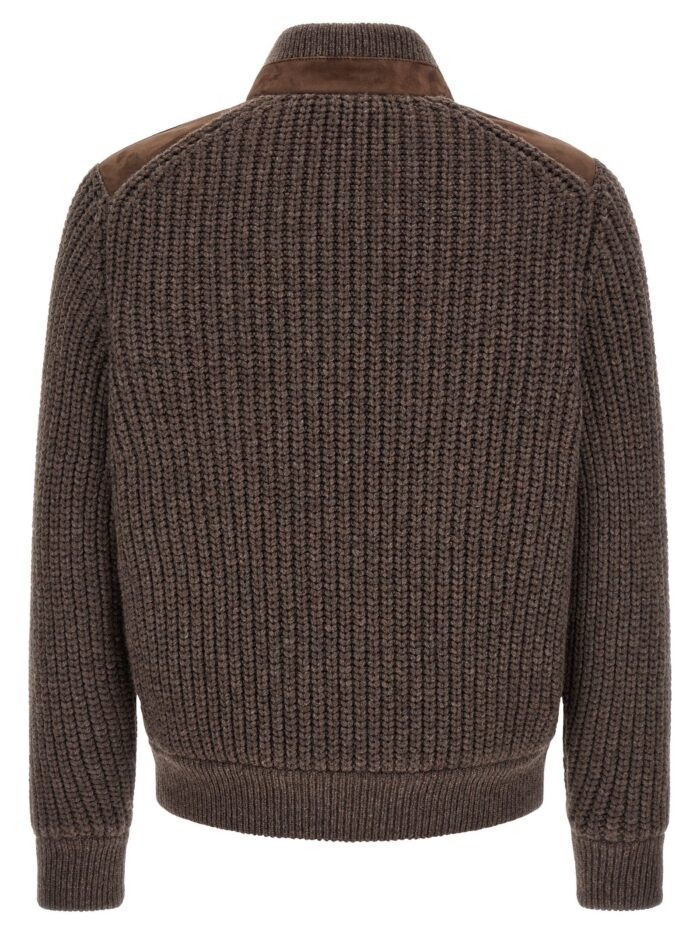 Brunello Cucinelli Suede Insert Jacket