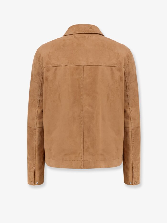 Suede Jacket With Dior Engravings
