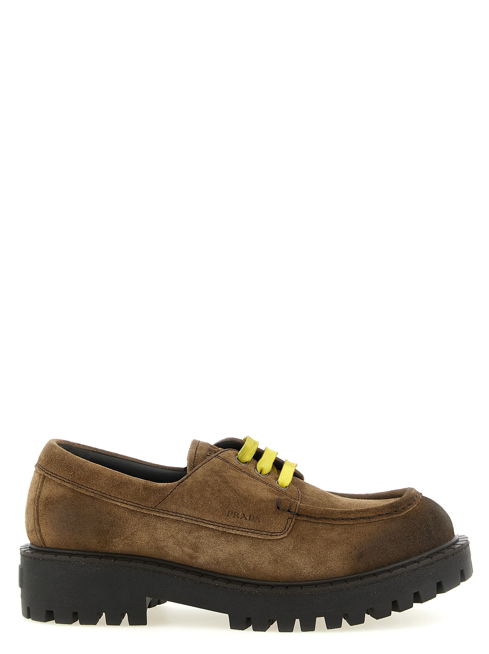 PRADA Suede Lace Ups