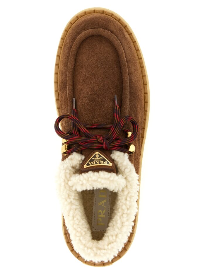PRADA Suede Lace Ups