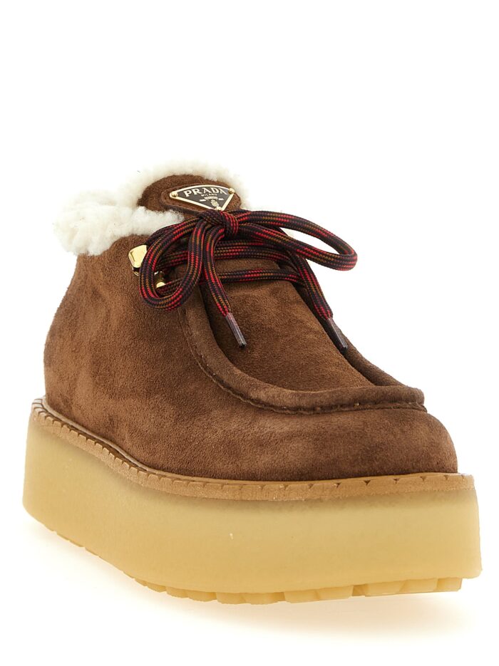 PRADA Suede Lace Ups