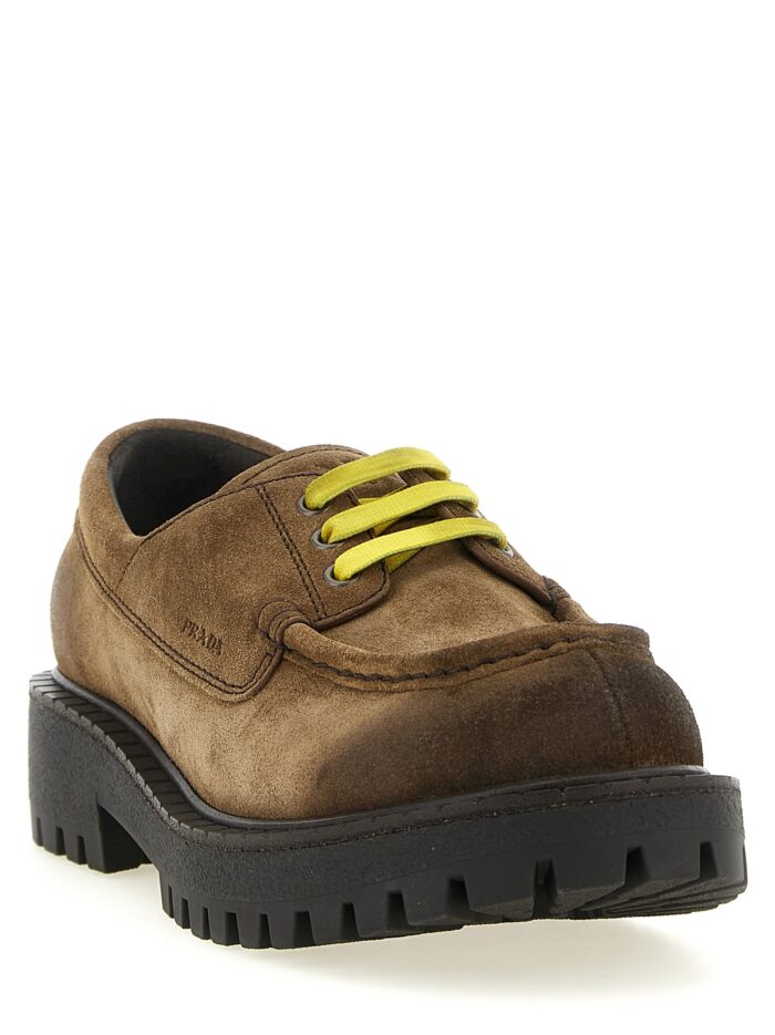 PRADA Suede Lace Ups