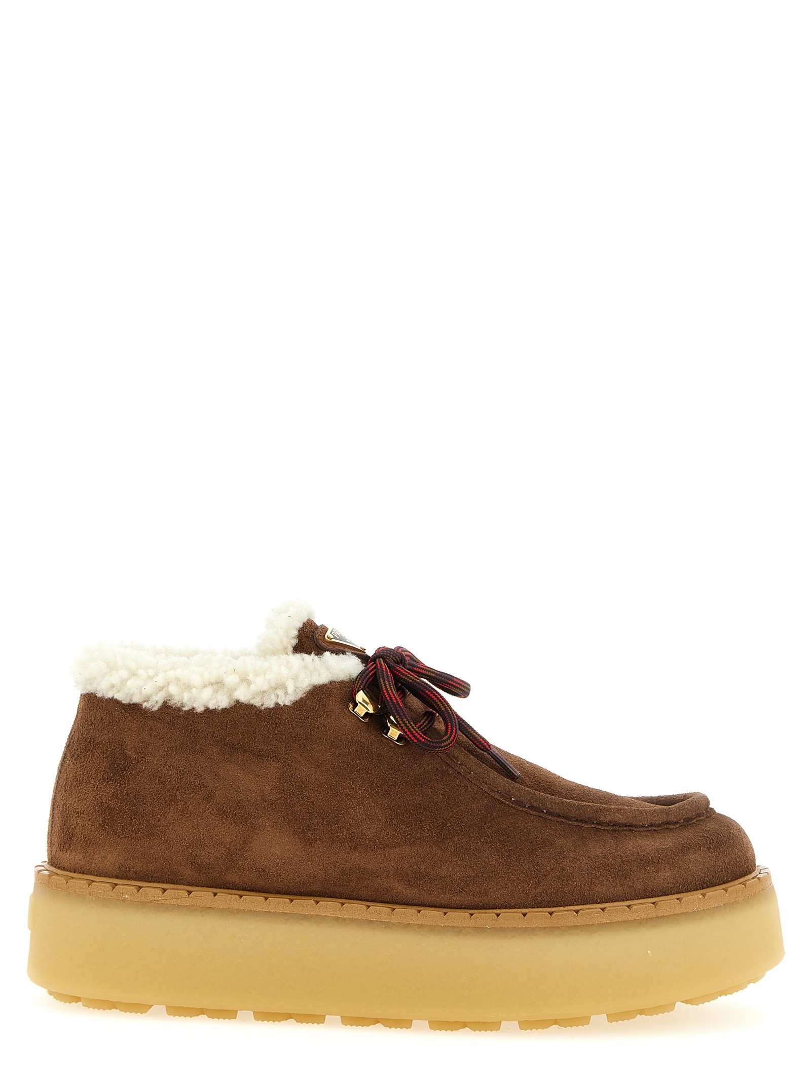 PRADA Suede Lace Ups