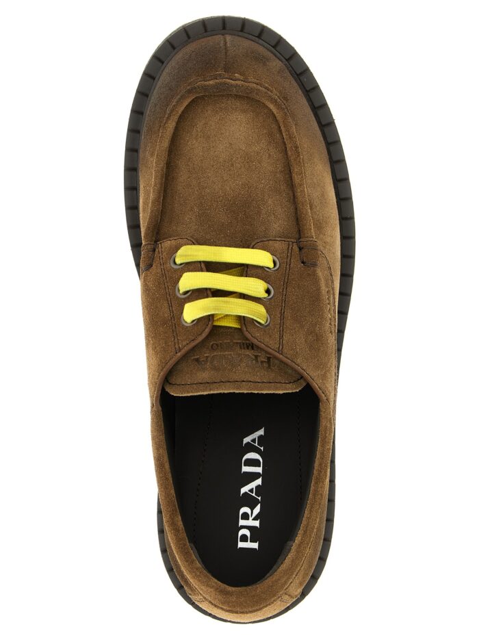 PRADA Suede Lace Ups