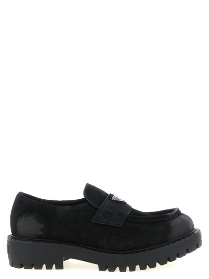 PRADA Suede Loafers