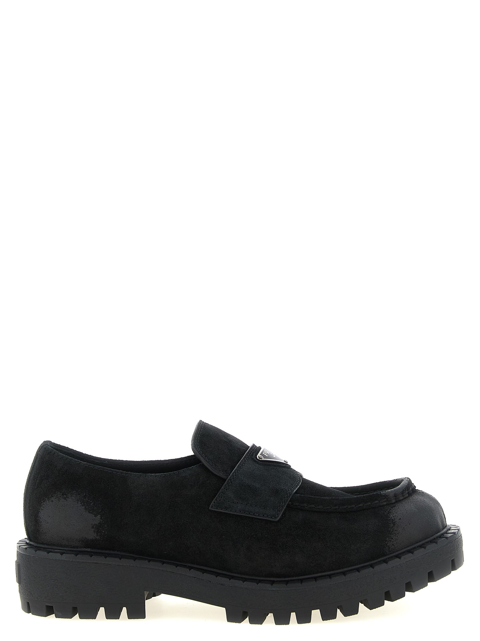 PRADA Suede Loafers