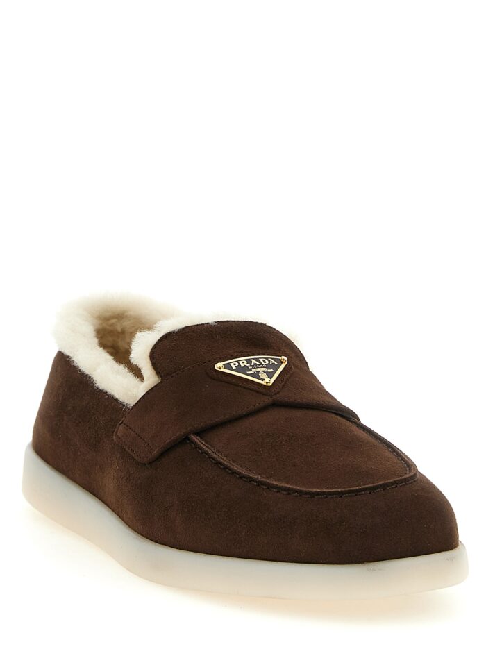 PRADA Suede Loafers