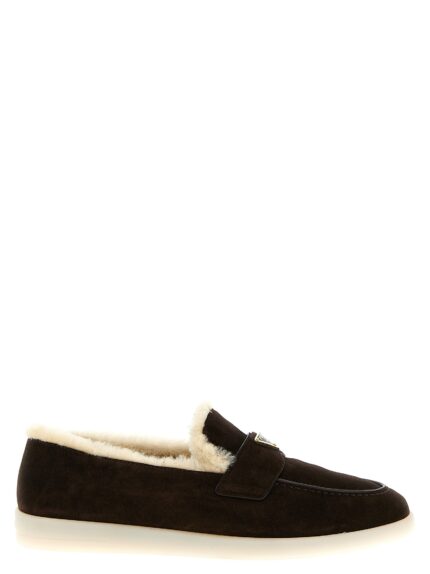 PRADA Suede Loafers