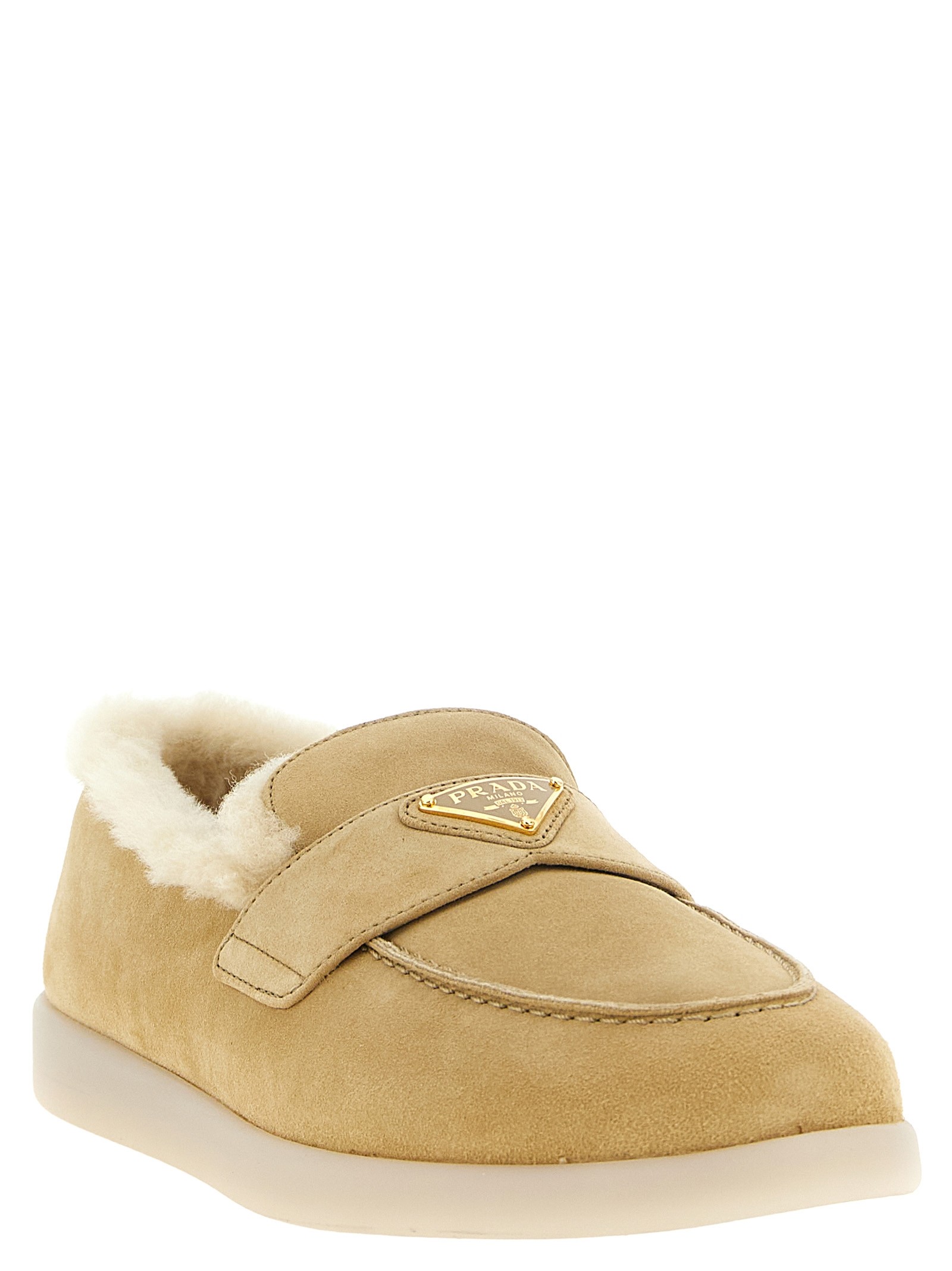 PRADA Suede Loafers