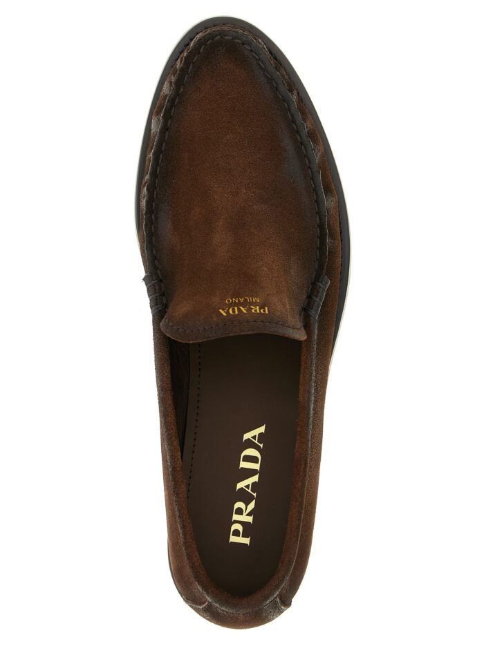 PRADA Suede Loafers
