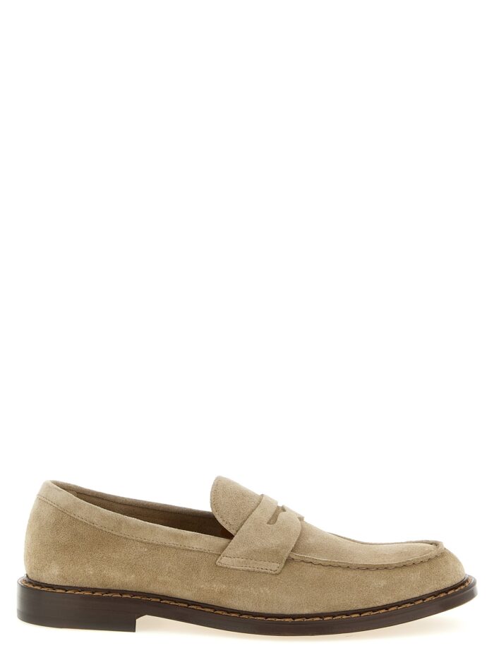 doucal's suede loafers Doucal'S Suede Loafers