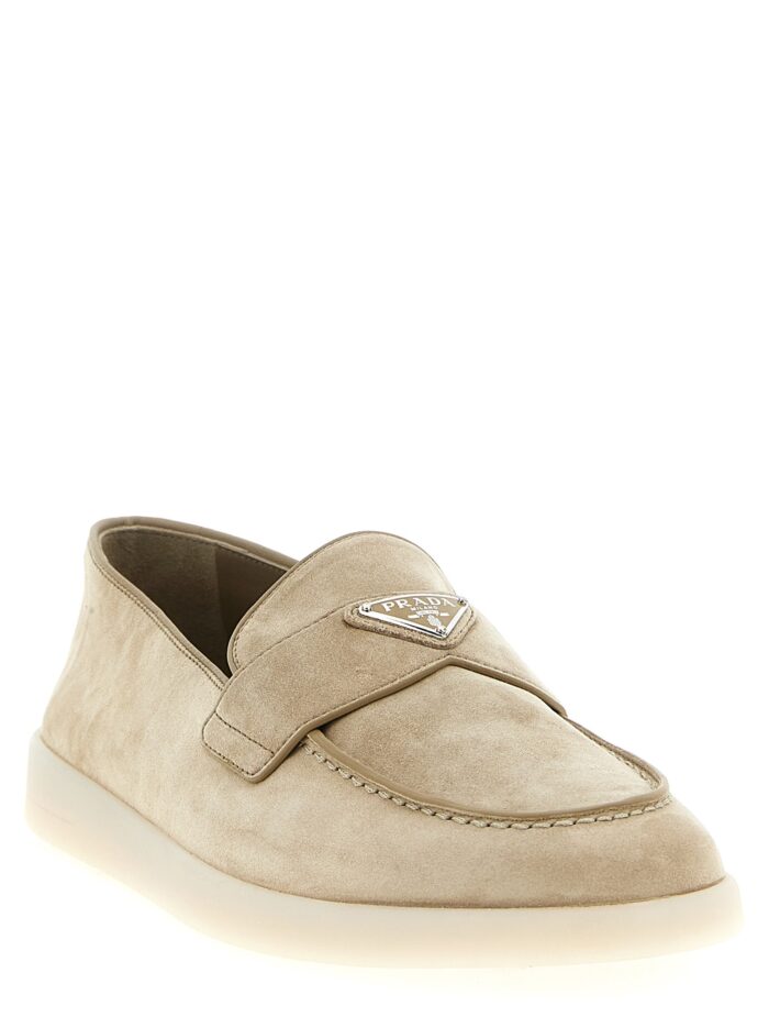 PRADA Suede Loafers