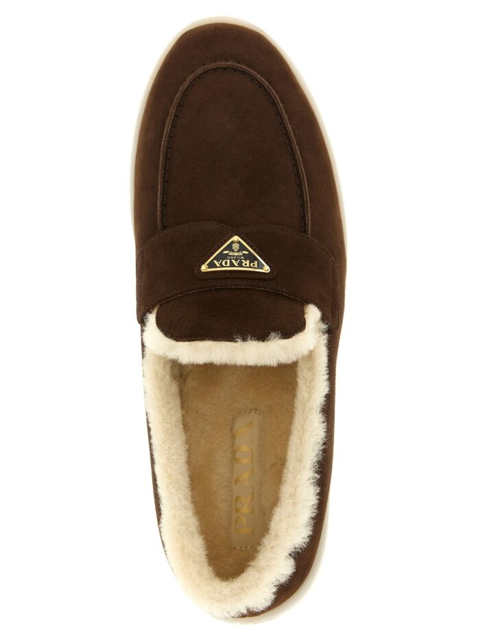 PRADA Suede Loafers
