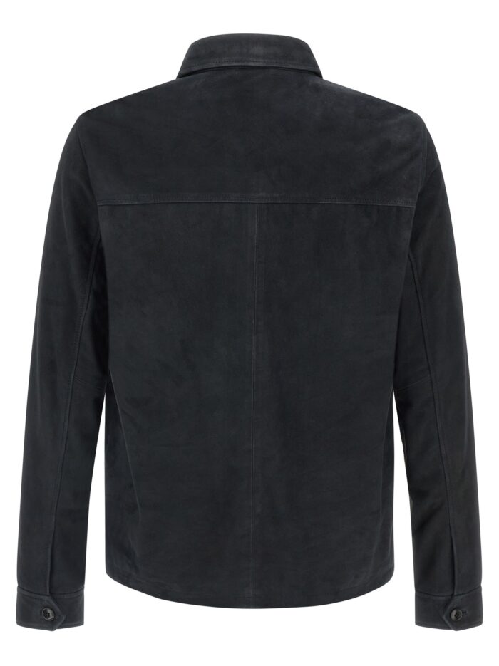 PAL ZILERI Suede Overshirt