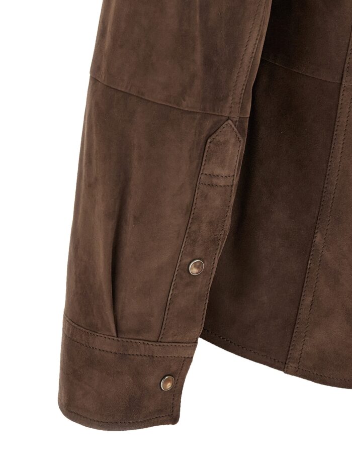 Brunello Cucinelli Suede Overshirt
