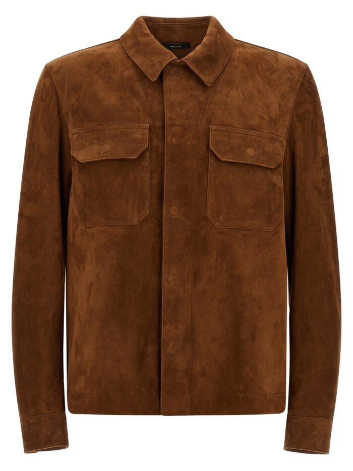 tom ford suede overshirt TOM FORD Suede Overshirt
