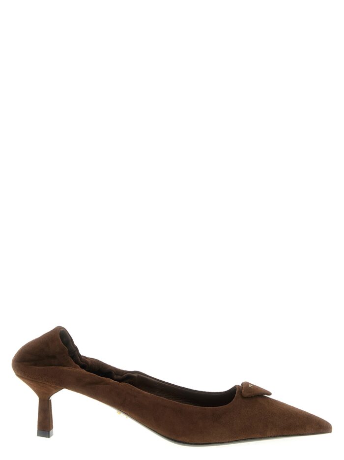 prada suede pumps PRADA Suede Pumps