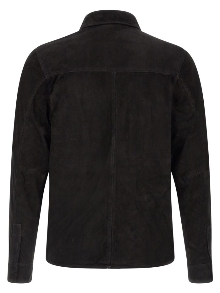 GIORGIO BRATO Suede Shirt Gloves