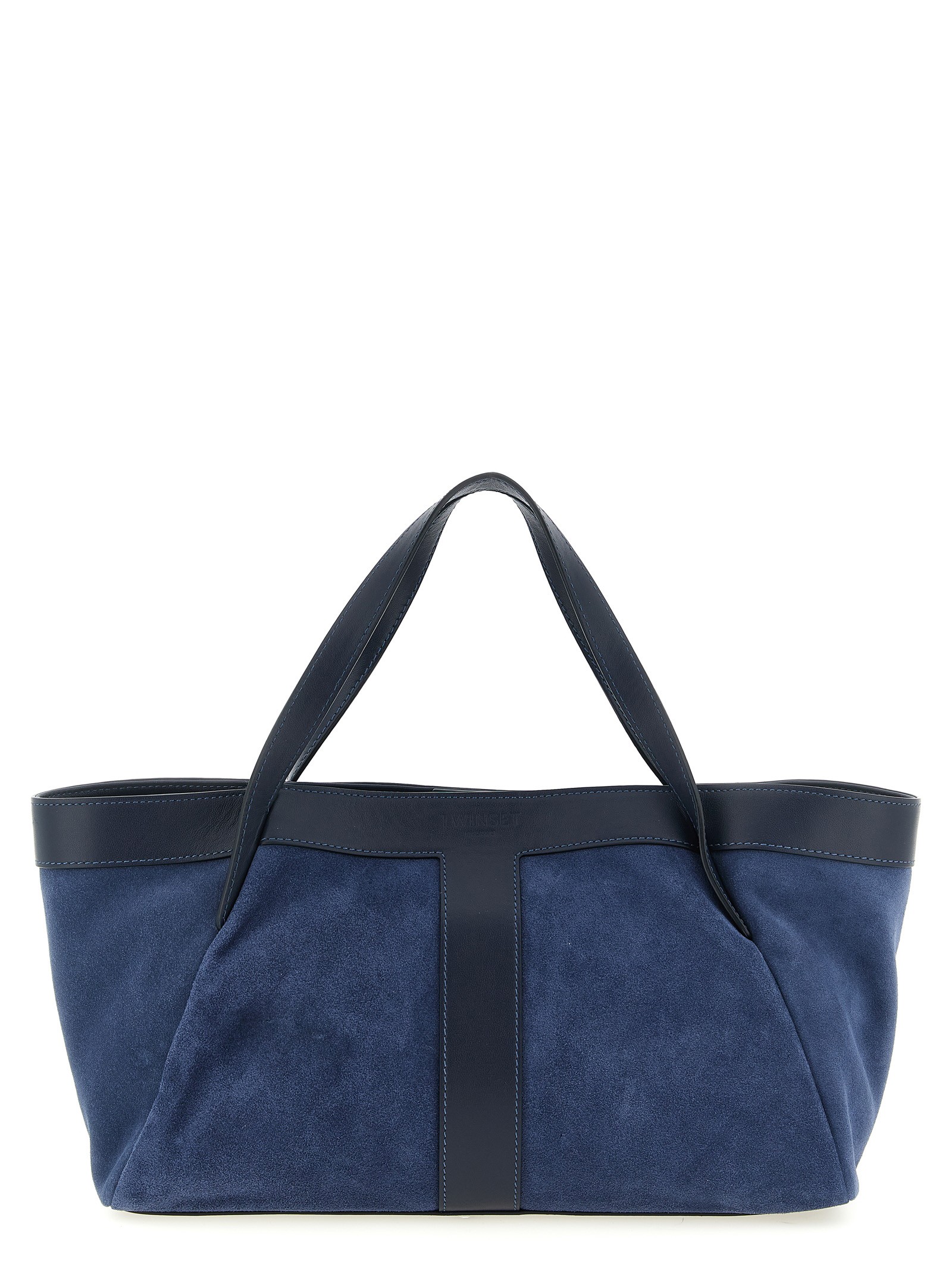 TWIN SET Suede Shoulder Bag