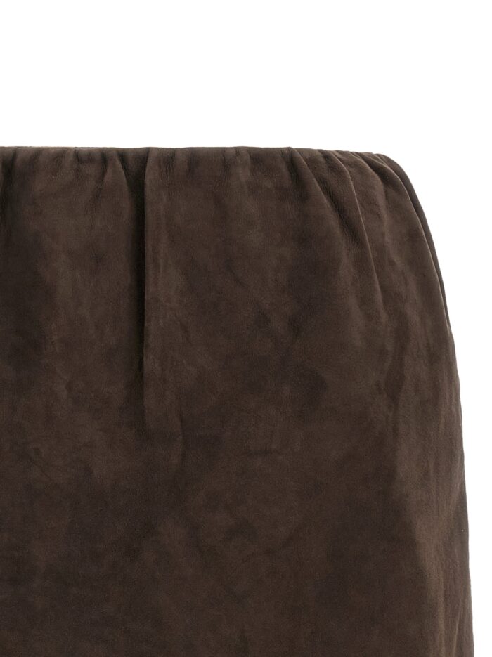 ROTATE BIRGER CHRISTENSEN Suede Skirt